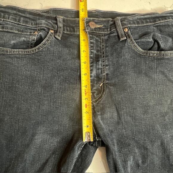 Levi's 511 Dk Wash Jeans Denim Slim Straight Size 34/32 - Picture 8 of 12